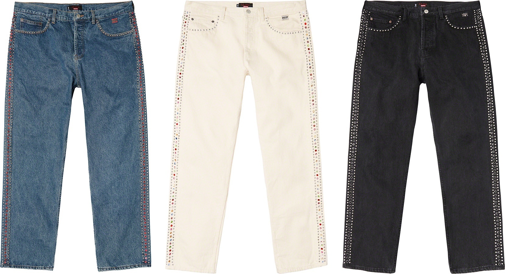 Supreme®/B.B.Simon® Studded Regular Jean